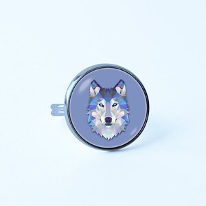 Wolf ring Animal ring Wolf jewelry Gift for her Animal jewelry Wildlife Women ring Wolf gift Wild animal ring Woodland jewelry Wolf head