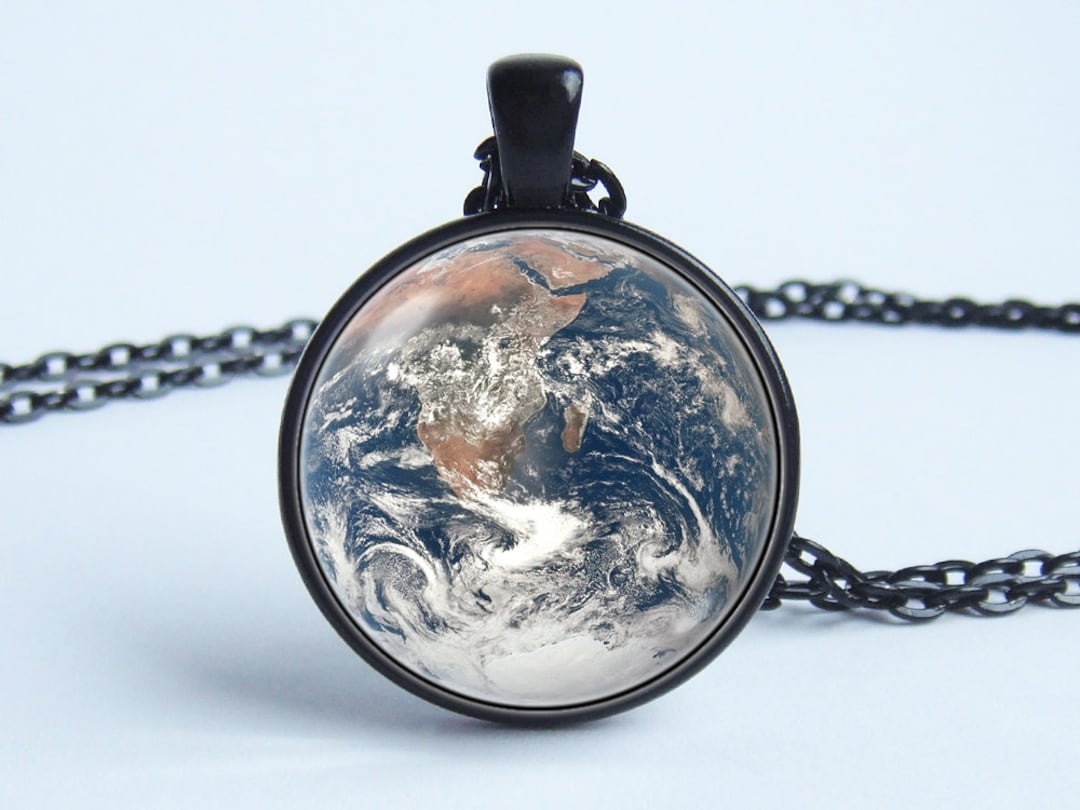 X Prism Earth Filament Necklace
