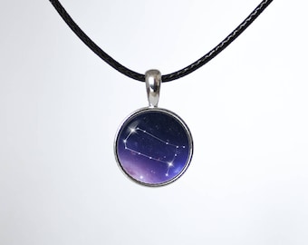 Zodiac choker Gemini Personalized choker Constellation jewelry Zodiac pendant Girls gift Zodiac jewelry Zodiac sign Astrology necklace
