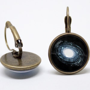 Galaxy earrings Nebula earrings Space jewelry Cosmos earrings Universe earrings Nebula jewellery Outer space Space earrings Astronomy gift