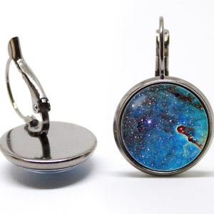 Nebula jewelry Earrings Nebula Cosmos gift Birthday gift Galaxy earrings Nebula jewellery Space earrings Girlfriend gift Galaxy jewelry Star