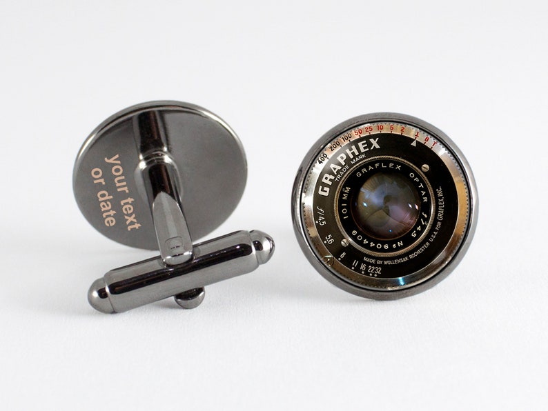 Old camera lens tie clip Camera lens tie clip Men jewelry Husband gift Photographer gift Camera lens tie bar Camera lens jewelry Men gift image 2