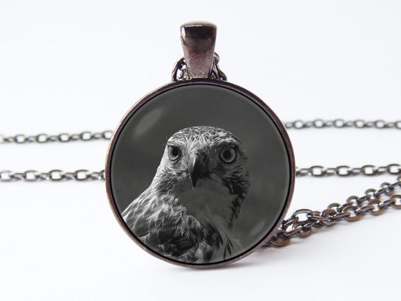 Eagle Pendant Necklace White Eagle Wild Bird Wild Nature Bird