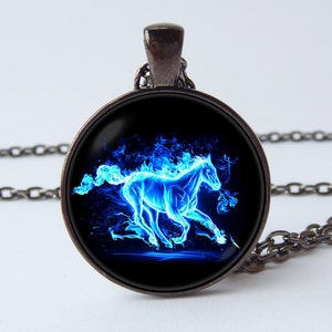 Racing horse necklace Horse jewelry Horse pendant Horse lover gift Horse jewellery Equestrian Rodeo necklace Animal jewelry Horseback riding