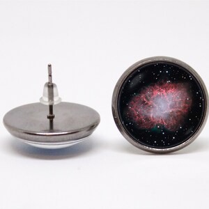 Nebula earrings Galaxy earrings Women gift Space earrings Nebula jewelry Nebula jewellery Universe earrings Space jewelry Cosmos Everyday