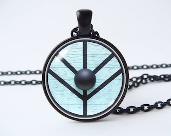 Viking necklace Viking jewelry Vikings shield Shield necklace Shield pendant Viking jewellery Shield maiden Women gift Lagertha inspired