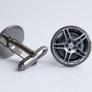Wheel rim cufflinks Car wheel cufflinks Mechanic Automotive jewelry Automobile jewellery Auto cuff links Father gift For car lovers Wheels