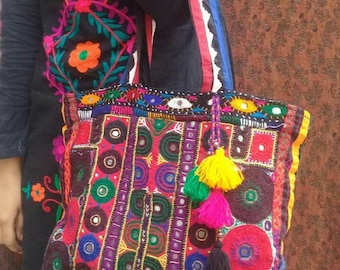 Banjara bag, Bohemian handbag, Boho embroidered bag, Tribal bag, Boho bag, Hippie chic bag, Festival bag, Festival fashion, Ethnic bag