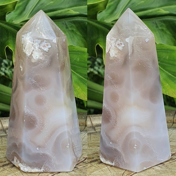 桜メノウタワー Amazon.co.jp: 桜瑪瑙 桜めのう 夜桜瑪瑙 青花瑪瑙 花瑪瑙 タワー 六角