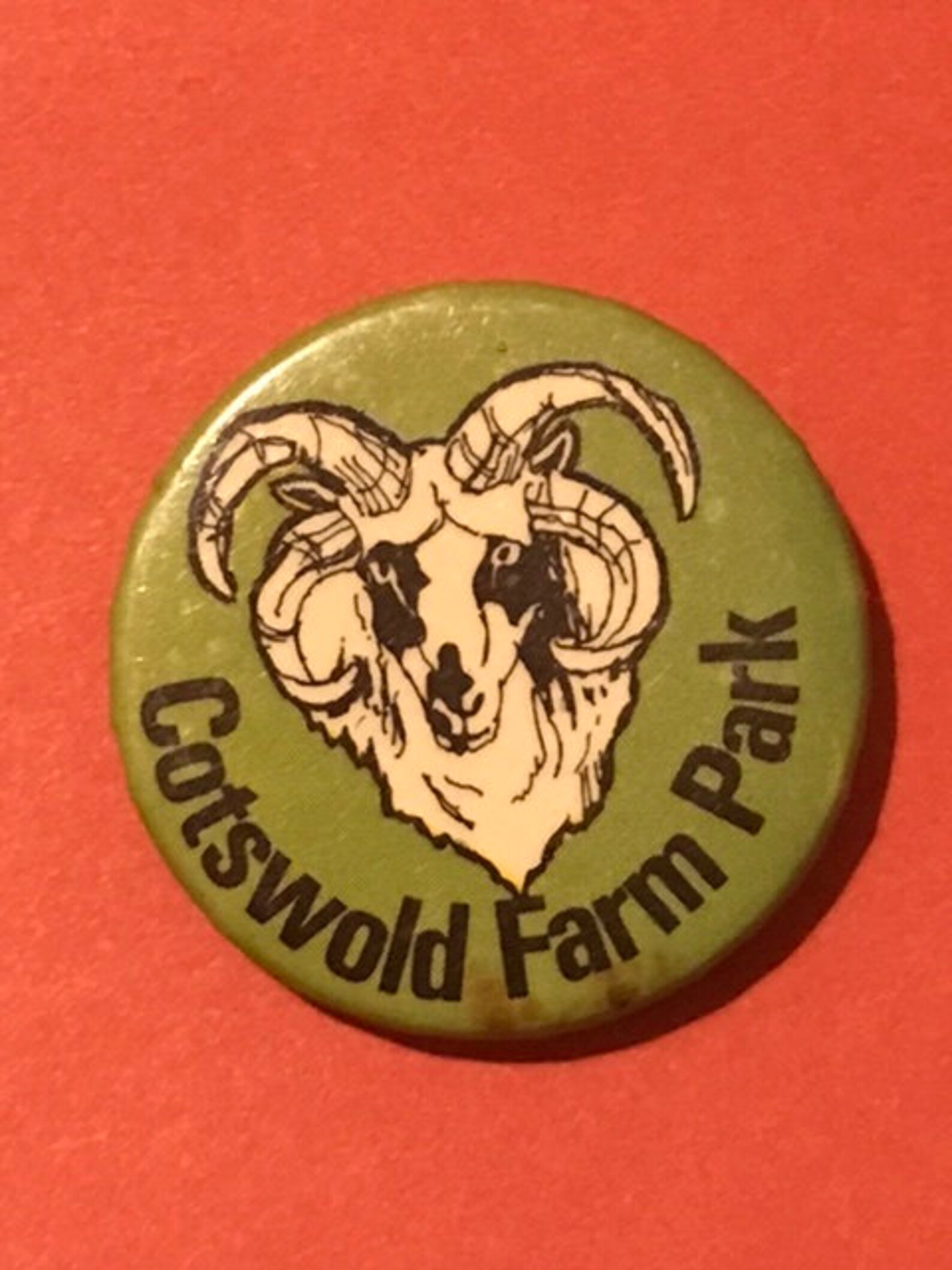 Cotswold Farm Park Vintage Badge Etsy