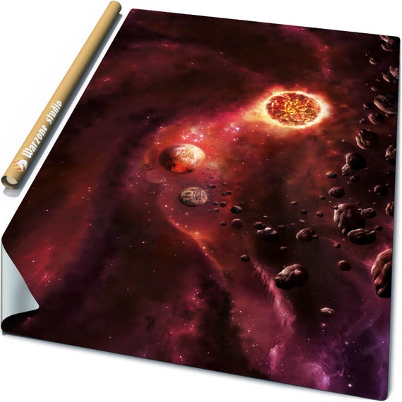 Battle Mat Vulcan 6 Space Battleboard For Sci Fi Etsy