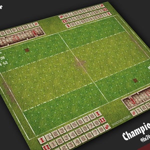 Blood Bowl Game Board Table Map Scenery for Fantasy Football | Etsy