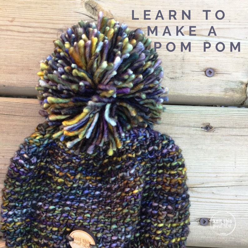 KNITTING PATTERN / Hat Knitting Pattern / Wool Hat Pattern / Etsy