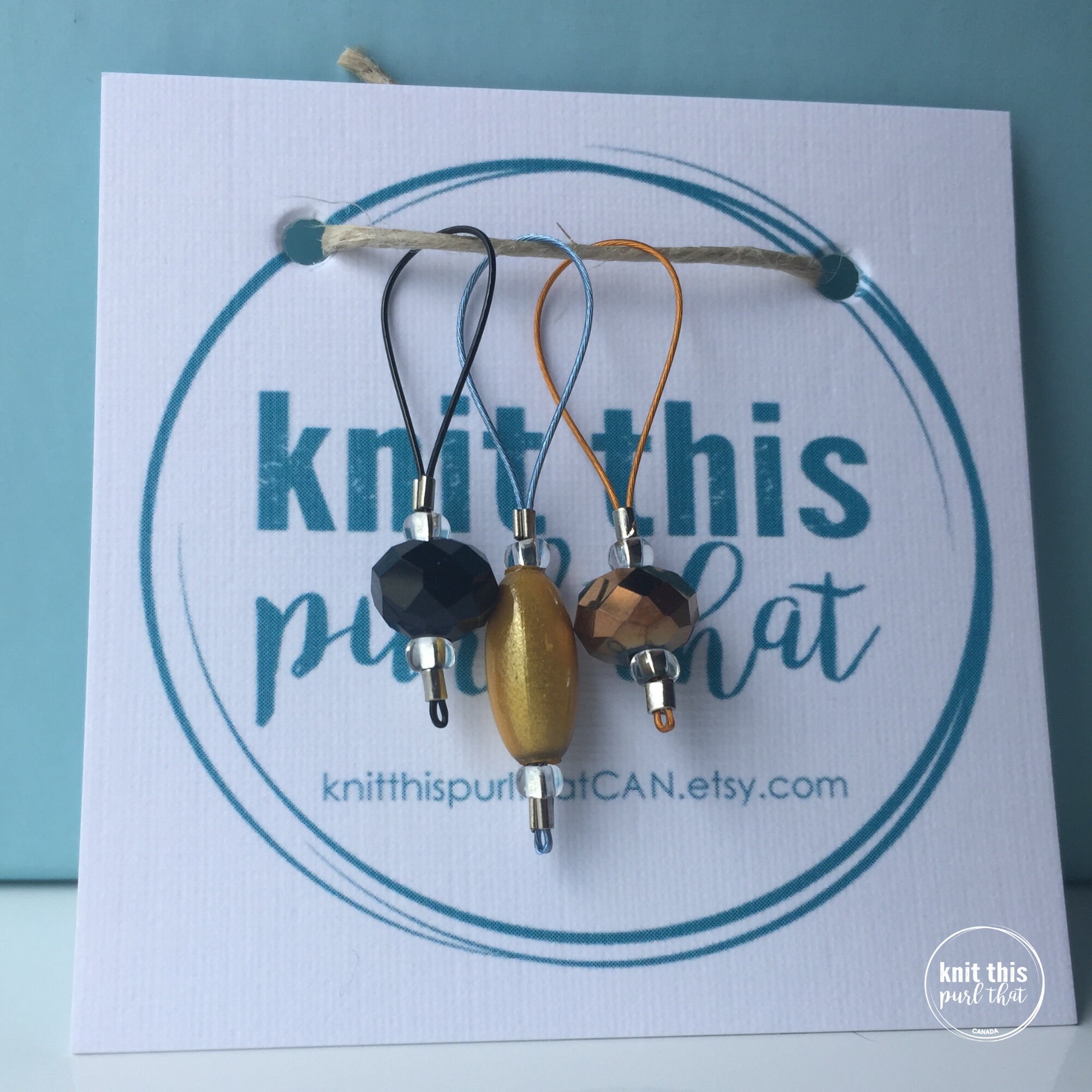 Stitch Markers / Knitting Markers / Snag Free / Sets 3 5 7 - Etsy