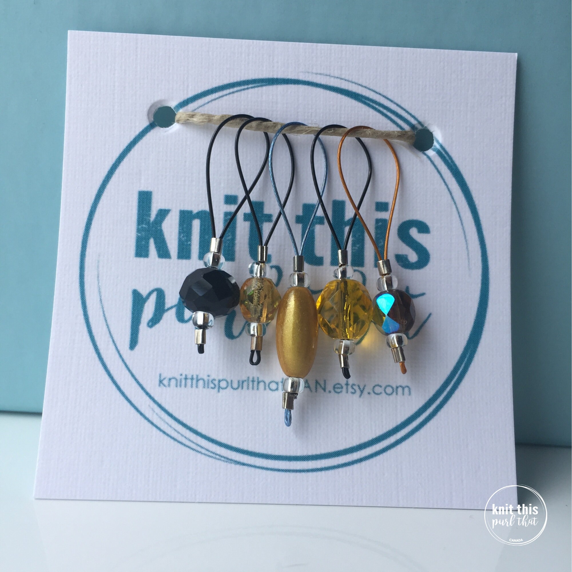 Stitch Markers / Knitting Markers / Snag Free / Sets 3 5 7 - Etsy