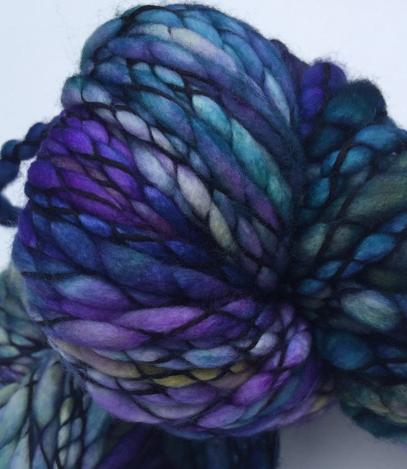 Wool, yarn, Merino wool, Malabrigo Caracol, hand dyed yarn, super bulky yarn, superwash wool Bild 8