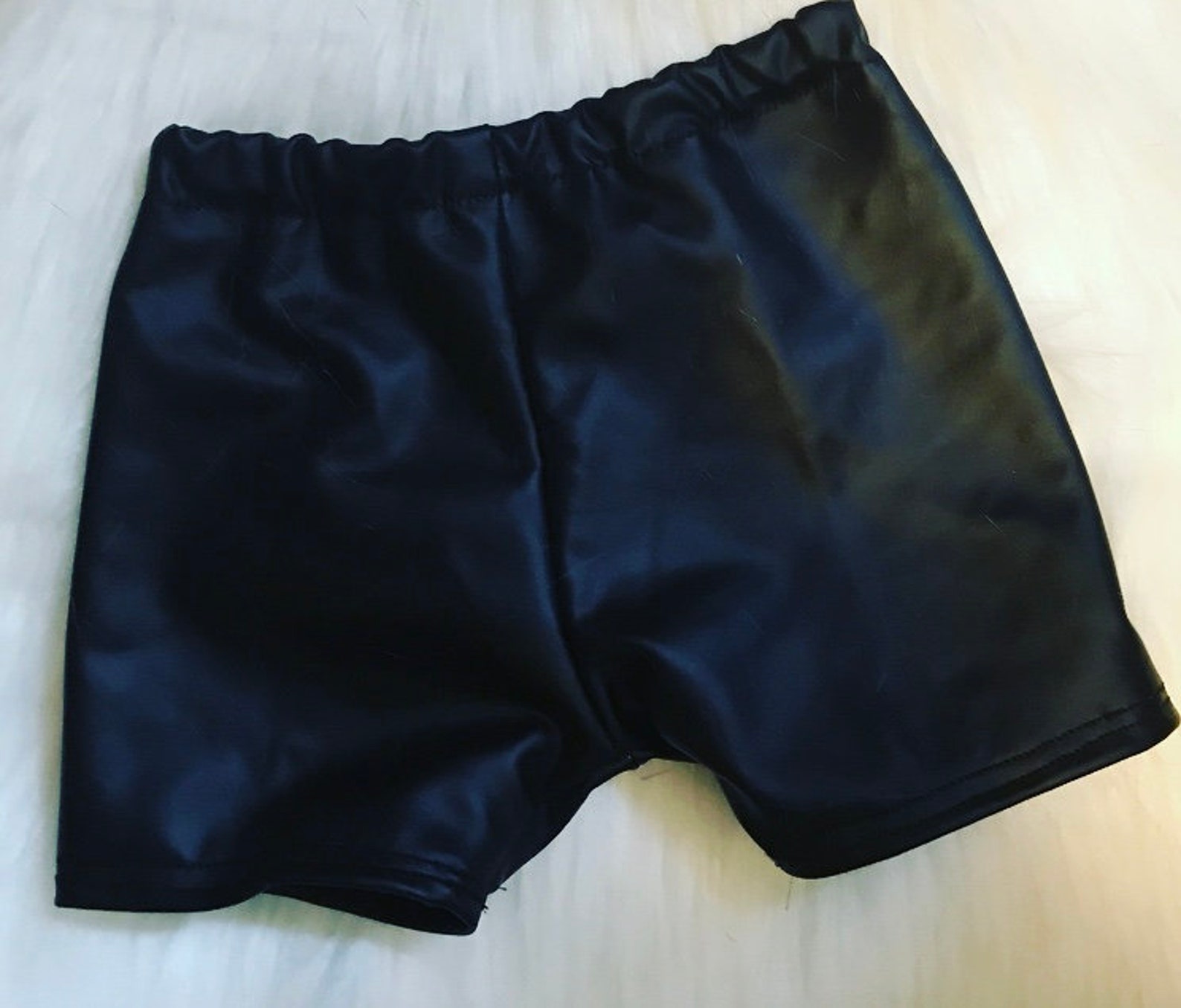 READY TO SHIP-Baby Toddler Kids Black Faux Leather Shorts | Etsy