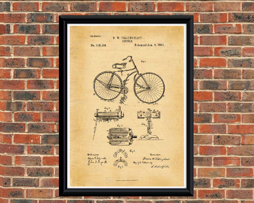 Bicycle patent art deals
