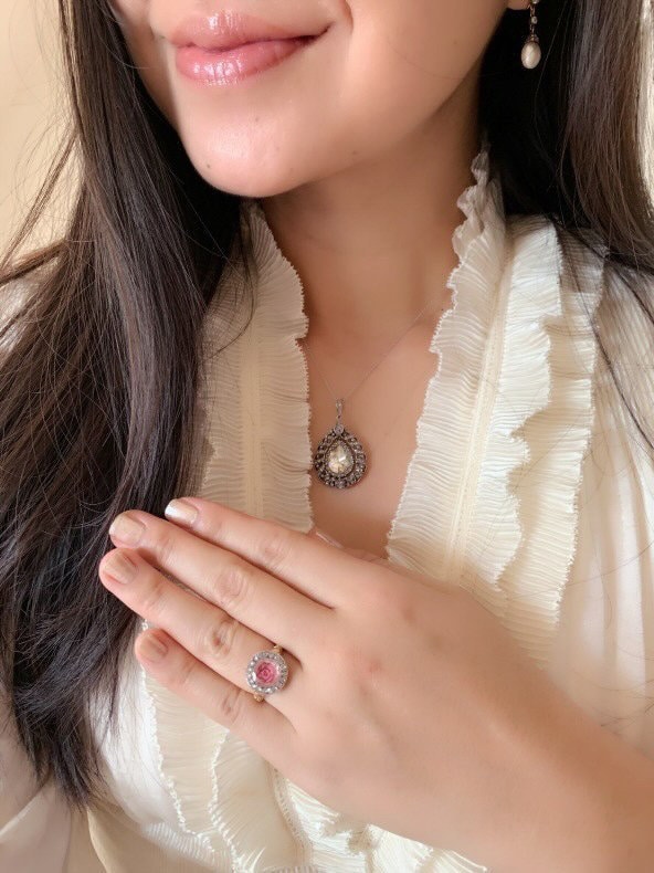 モモンガantidote Engraved Cut Stone Ring モモンガ様専用antidote Engraved Cut Stone Ring - メルカリ