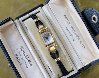 Montre-bracelet Art déco Patek Philippe en or 18 carats, vers 1935 - Main Image