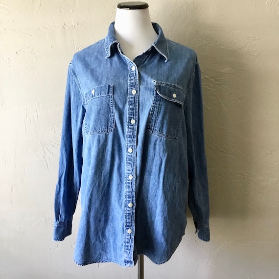 Vintage Lauren Jeans Co. Ralph Lauren denim button