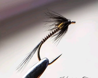 Set of 3 Lightweight Red Quill Buzzers size 14 Fly Fishing Flies Bloodworm
