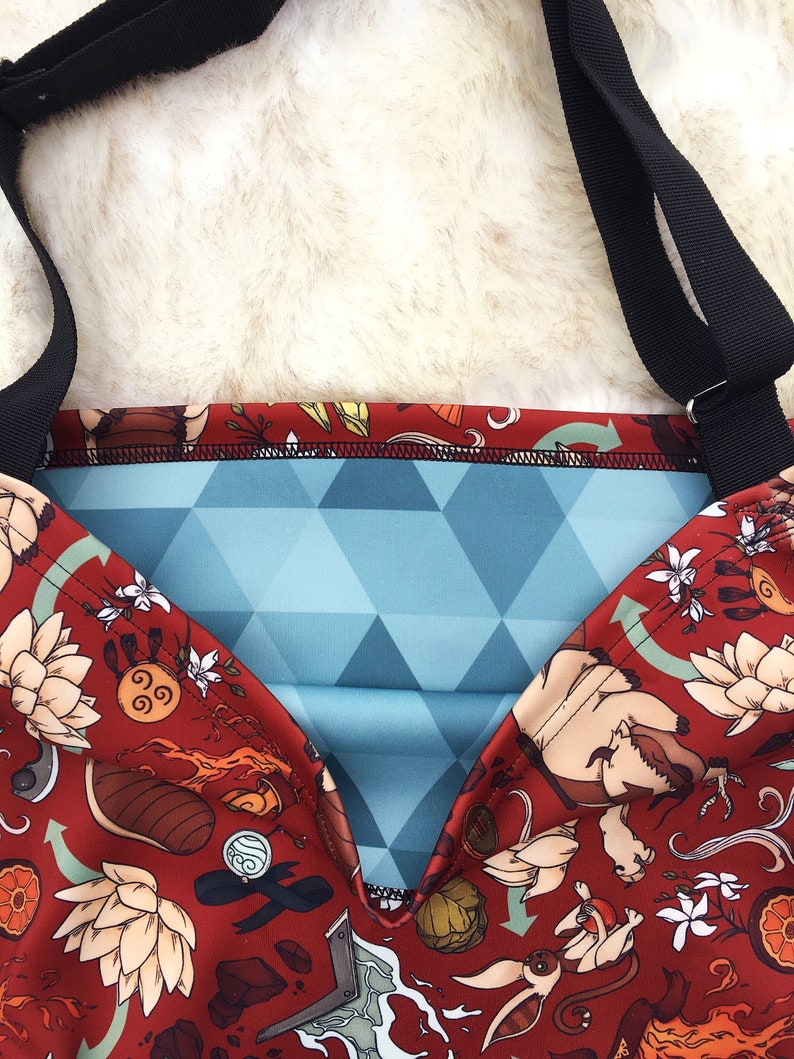 Avatar the Last Airbender Patterned Stretchy Tote Bag