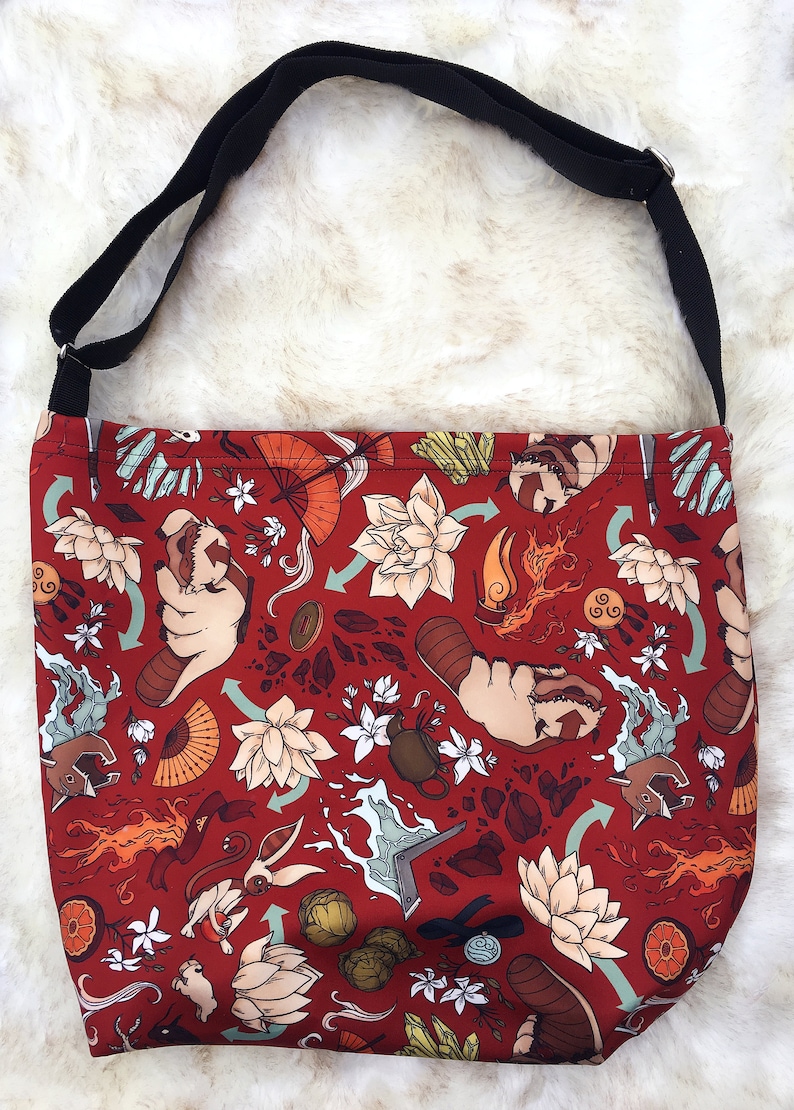 Avatar the Last Airbender Patterned Stretchy Tote Bag