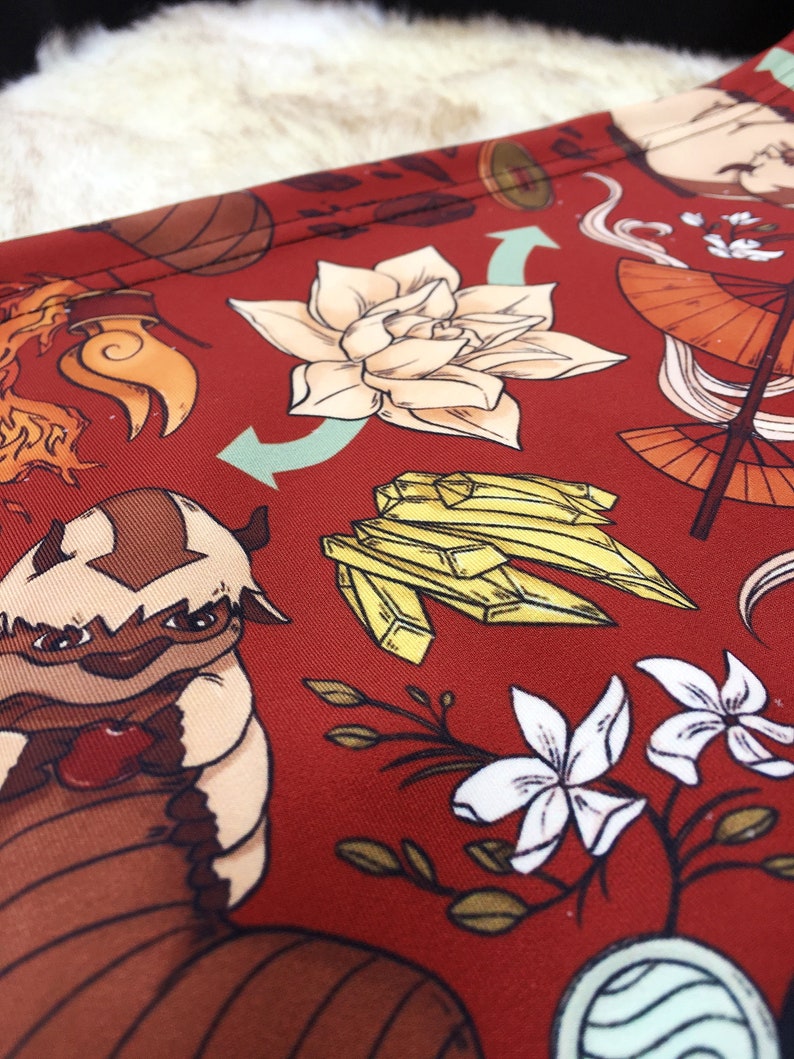 Avatar the Last Airbender Patterned Stretchy Tote Bag