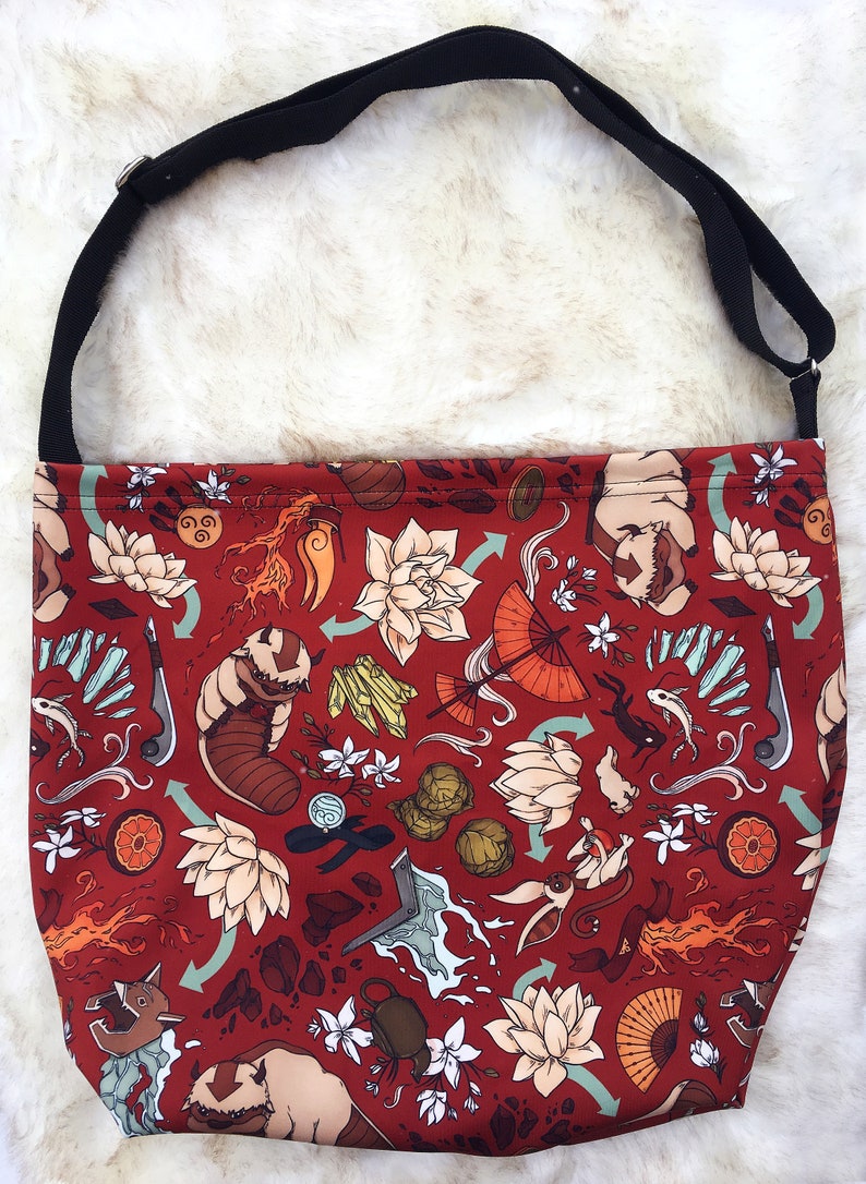 Avatar the Last Airbender Patterned Stretchy Tote Bag