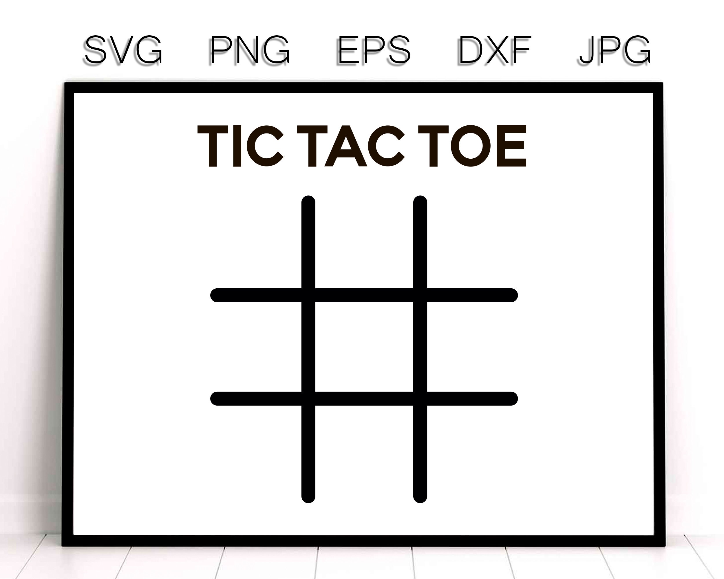Tic Tac Toe Svg Tic Tac Toe Grid Svg. Vector Cut File for -  Norway