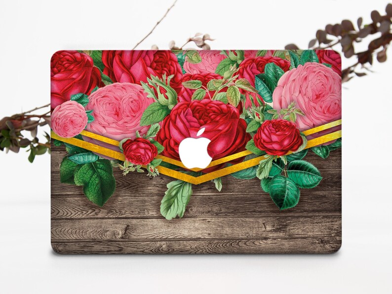 Floral Macbook Air 11 Case Macbook Pro 15 Case 2019 Macbook 12 Etsy