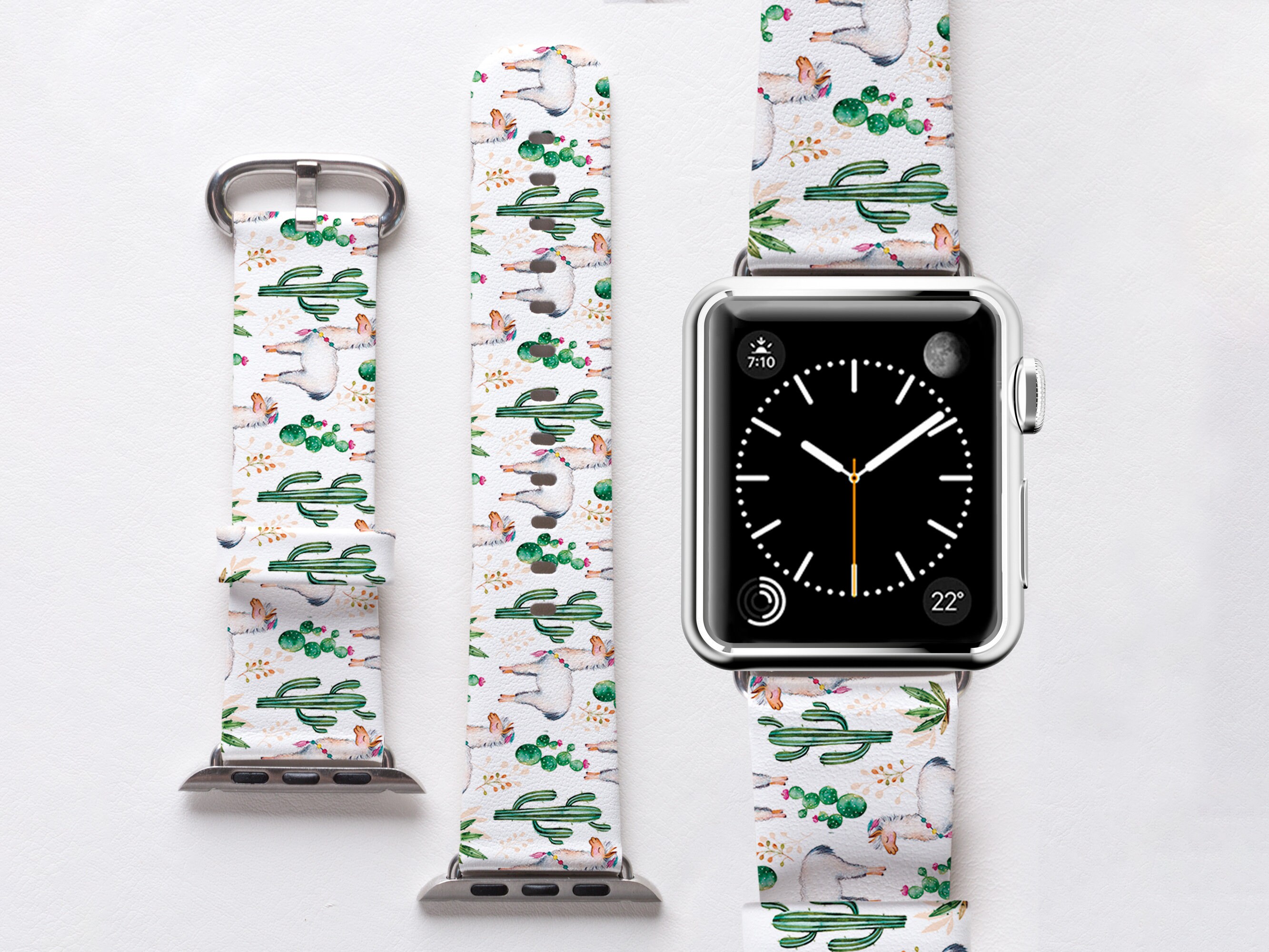 часы кактус