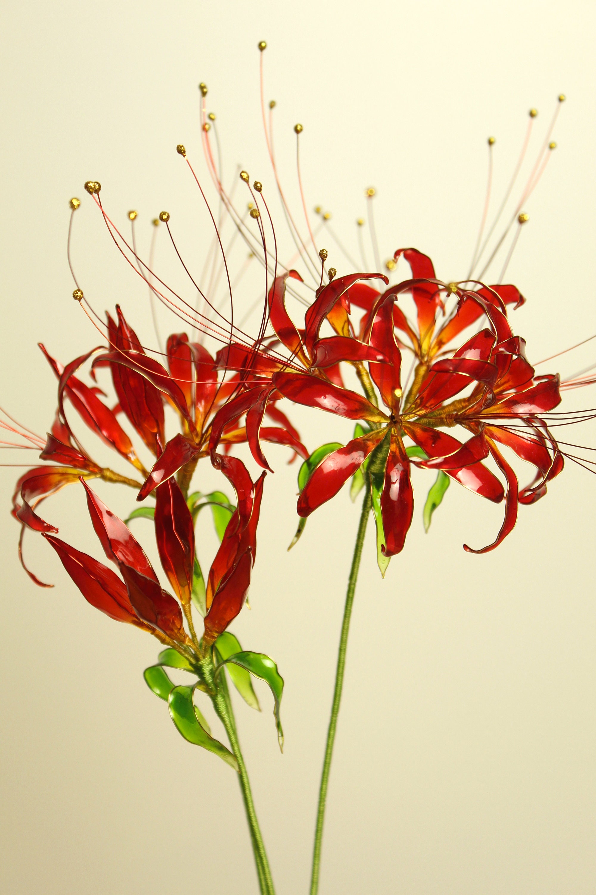 Handmade Red Spider Lily Tokyo Ghoul Anime Cosplay Flower Etsy
