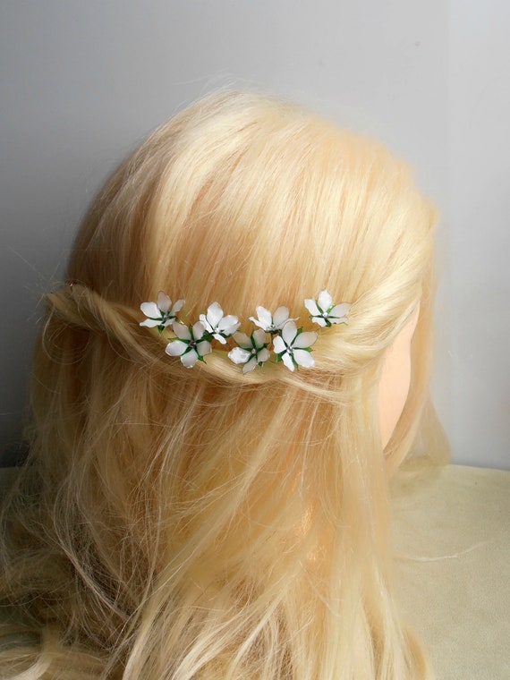 individual flowers for hair