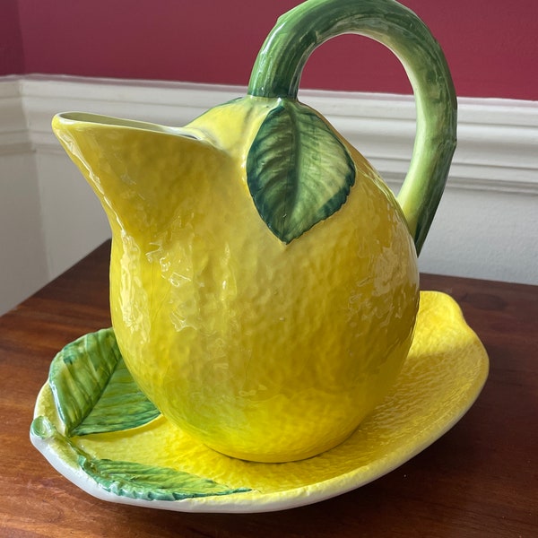 Italian Pottery Lemons Etsy