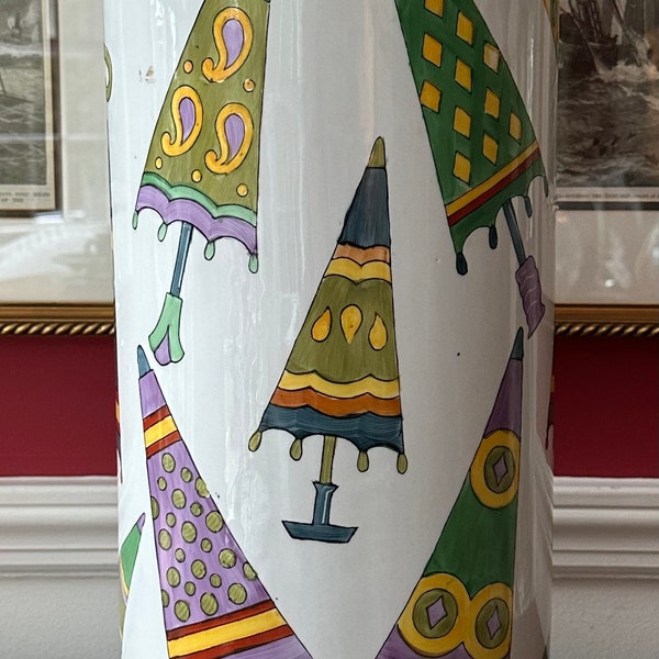 Ceramic Umbrella Stand Etsy