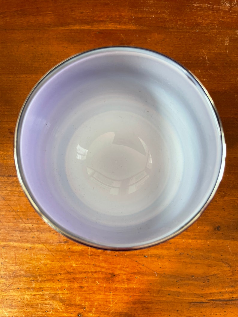 Glassybaby Dubs Hand Blown Candle Holder Glass Round Bowl Etsy
