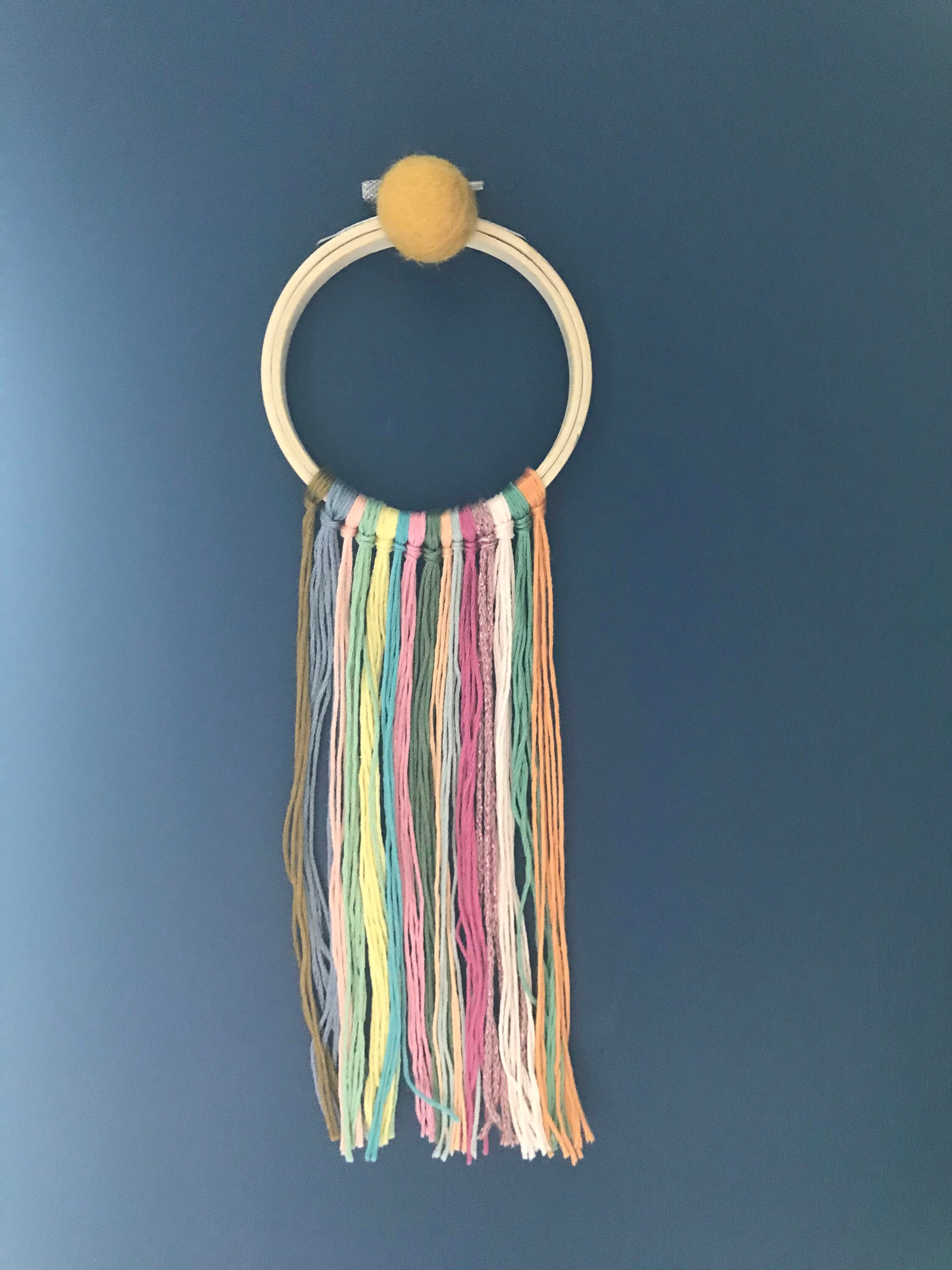 Handmade Rustic Rainbow Wall Decor Etsy