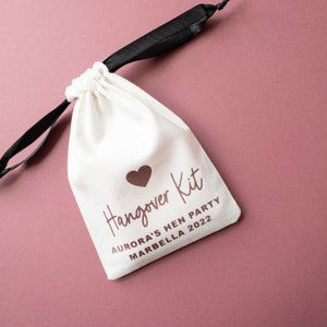 TASJES KATERKIT, zakjes vrijgezellenfeest, zakjes vrijgezellenfeest, zakjes overlevingspakket, gepersonaliseerde cadeauzakjes, cadeaus bruidsmeisje, bruiloft