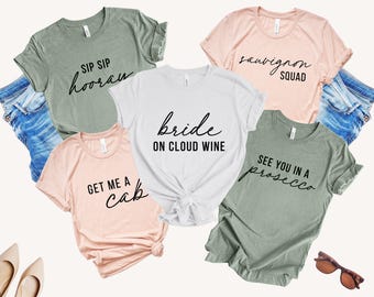 Wine Bachelorette Party Shirts, Wine Tasting Bachelorette Shirts, Bachelorette Shirts, Bridal Party Shirts, Bridesmaid Shirt Tribe,Hen Party