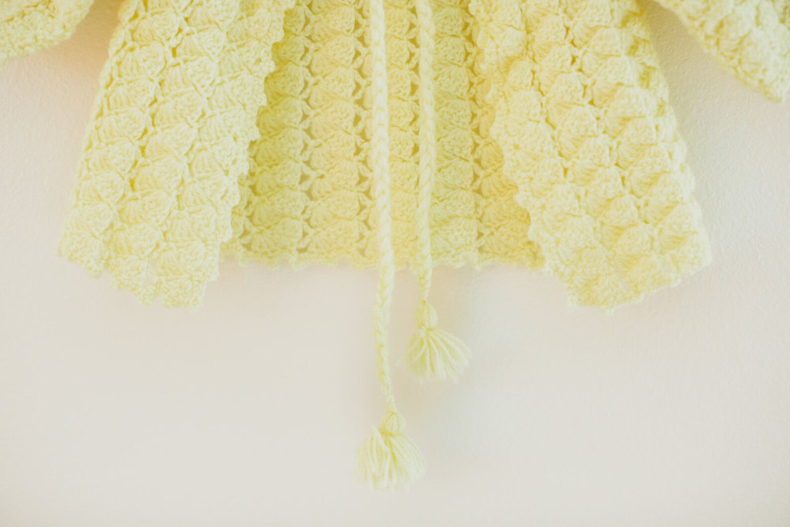 Vintage Girls Yellow Sweater Vintage Yellow Baby Sweater Etsy