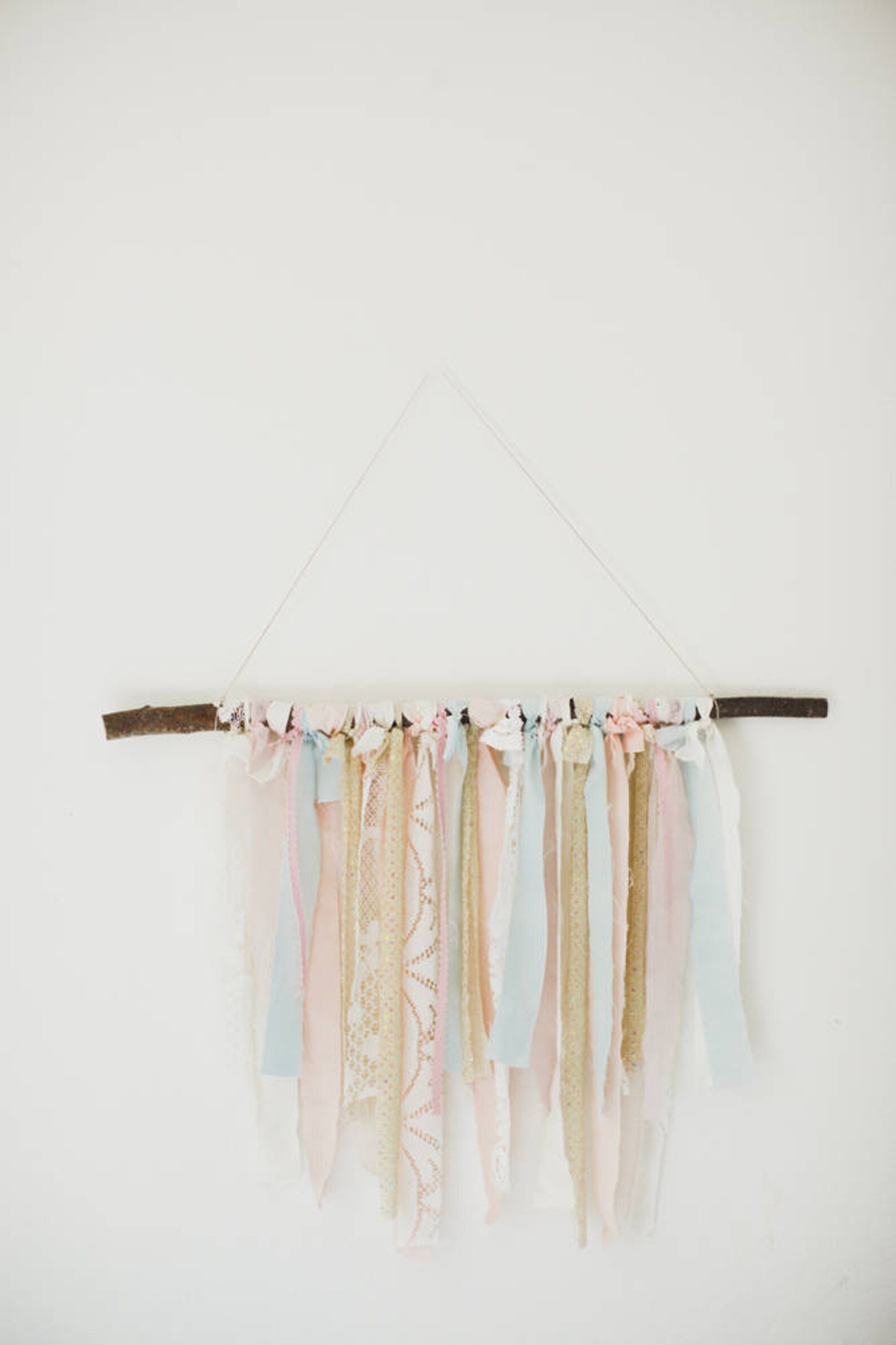 Fabric Wall Bannerfloral Wall Banner Nursery Wall Etsy