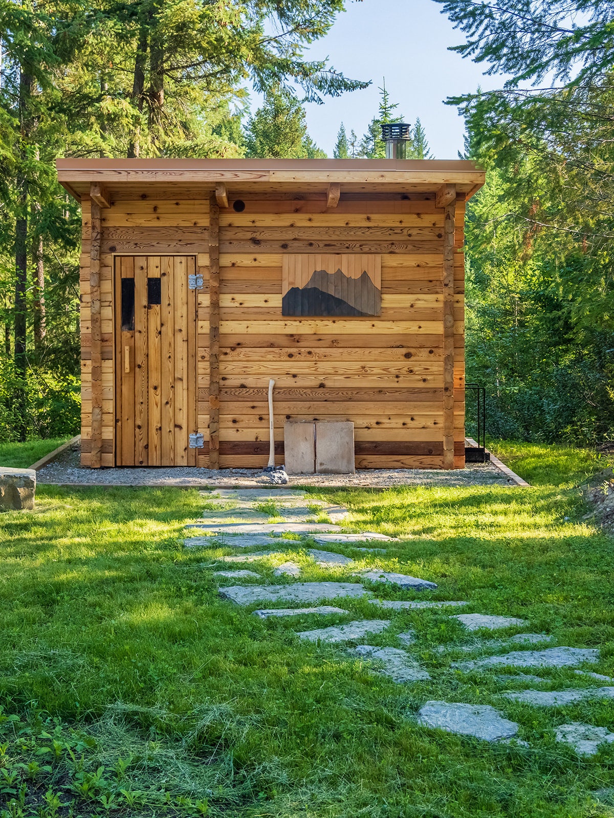 Premium Cedar Sauna Easy Assembly Kit Authentic Scandinavian Sauna Etsy