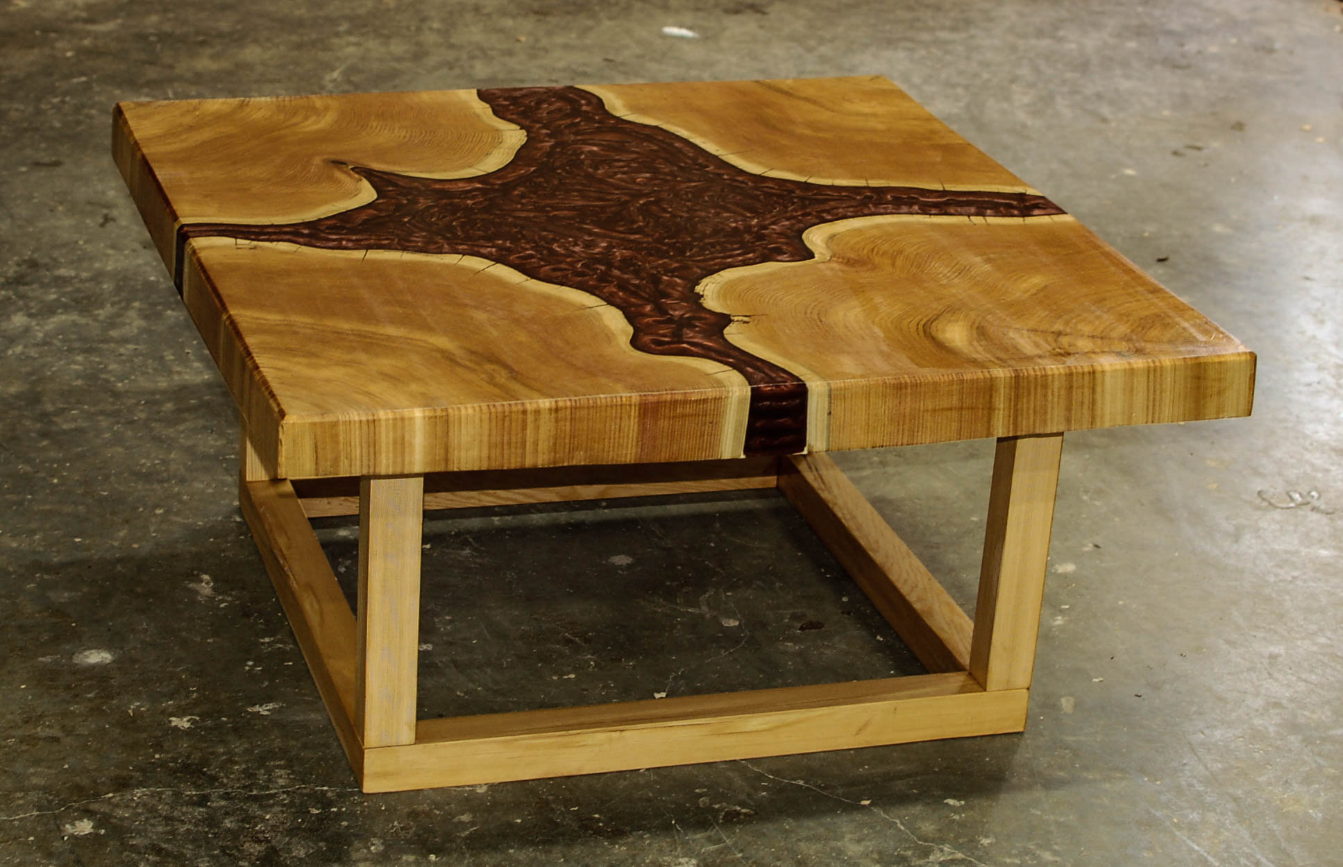 Reclaimed Old Growth Cedar Epoxy Table Sustainable Home Decor Made to