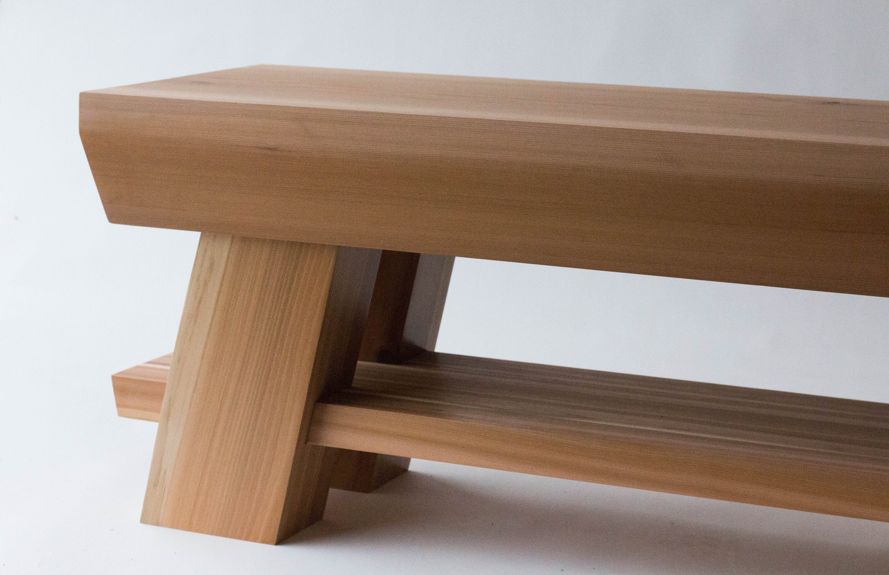 Modern Entry Bench Architectural Coffee Table Handmade Furniture - Etsy