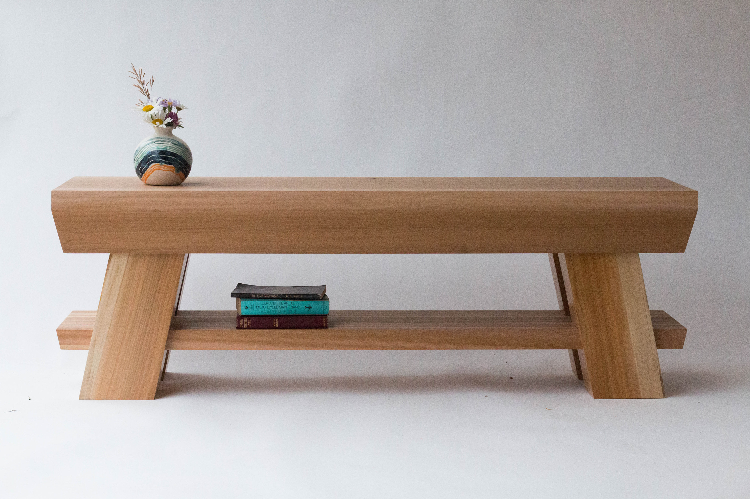 Modern Entry Bench Architectural Coffee Table Handmade Furniture - Etsy