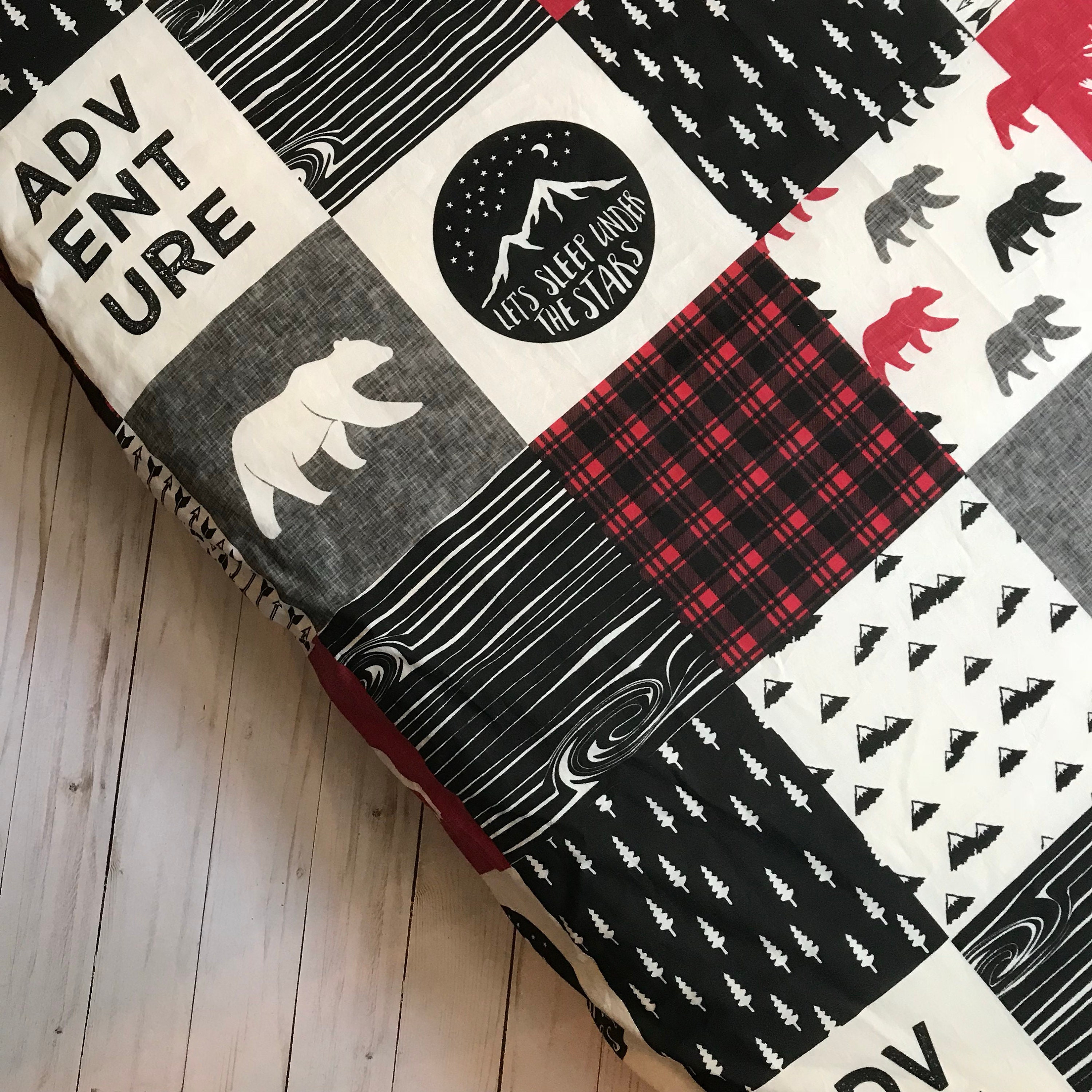 mountain baby bedding