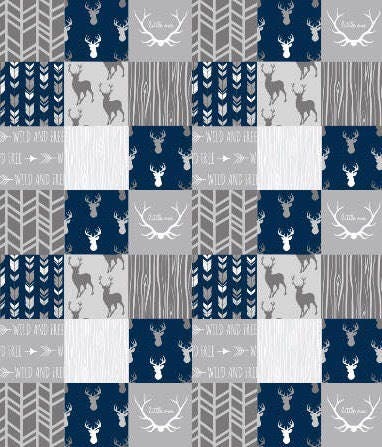 baby boy bedding deer
