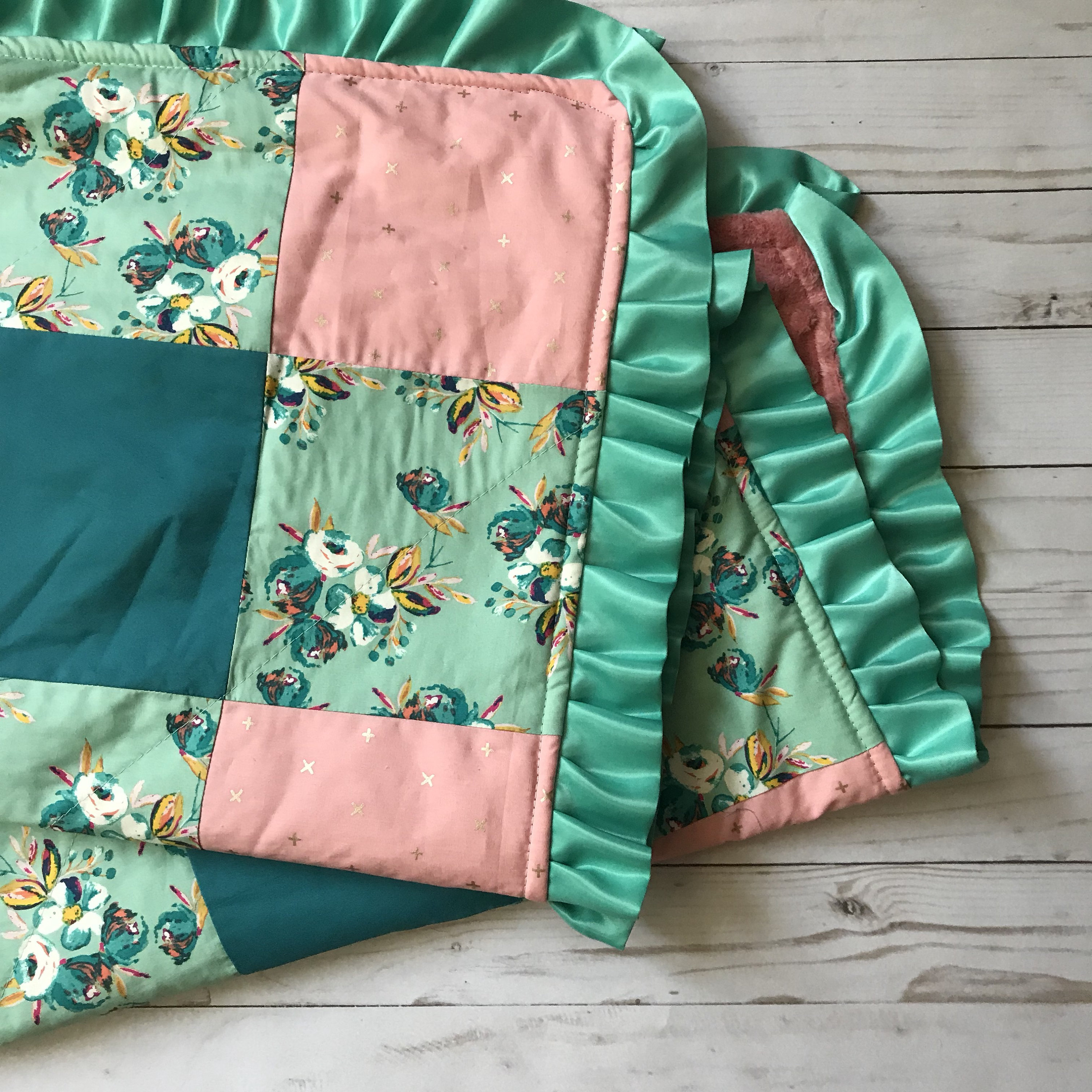 Baby Blanket Out of Bridesmaid Dress - Etsy